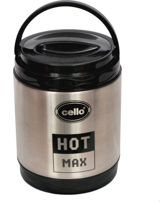 

Cello Hot Max 3 3 Containers Lunch Box(750 ml), Black