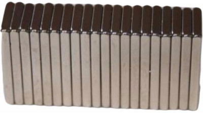 

PERFECT MAGNETS 20 mm x 10 mm x 2 mm Rectangular Multipurpose Office Magnets Pack of 20(Silver)
