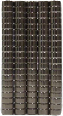 

PERFECT MAGNETS 6 mm x 3 mm Disc Multipurpose Office Magnets Pack of 25(Black)