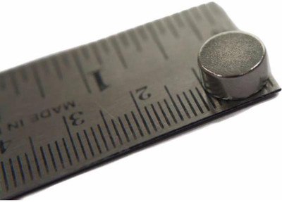 

PERFECT MAGNETS 10 mm x 5 mm Cylinder Multipurpose Office Magnets Pack of 10(Silver)