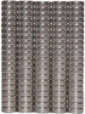 

PERFECT MAGNETS 6 mm x 2 mm Disc Multipurpose Office Magnets Pack of 25(Silver)