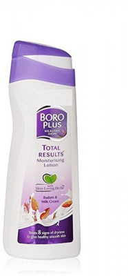 

Boroplus Total Results Moisturizing Lotion Badam and Milk Cream 100 ml pack of 2(100 ml)