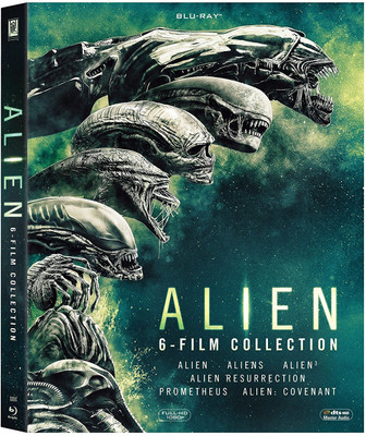 

ALIEN 1-6 BLU-RAY (ALIEN, ALIENS, ALIEN 3, Resurrection(Blu-ray English)