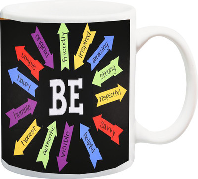 

ME&YOU Motivational Quote- SS-MU-02 Ceramic Mug(325 ml), White