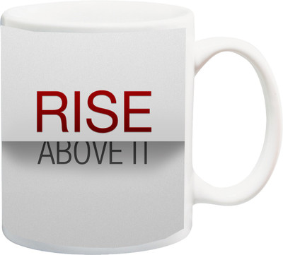 ME&YOU Motivational Quote- SS-MU-32 Ceramic Mug(325 ml), White
