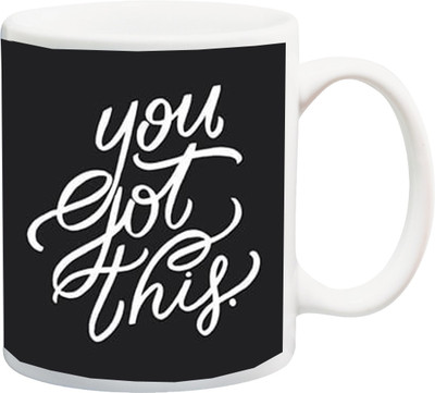 ME&YOU Motivational Quote- SS-MU-22 Ceramic Mug(325 ml), White