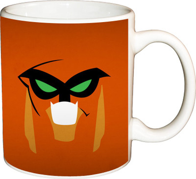 

ShopBuzz Brak Bloop Printed Coffee Ceramic Mug(350 ml), Multicolor