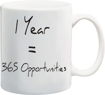 

ME&YOU Motivational Quote- SS-MU-03 Ceramic Mug(325 ml), White