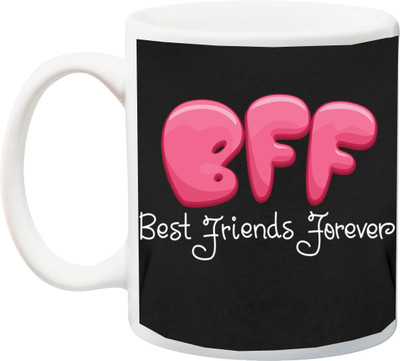 

Stylotrendz BFF Best friends forever perfect gift for bestie Ceramic Mug(325 ml), White