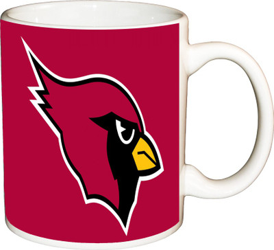 

ShopBuzz Arizona Cardinal Printed Coffee Ceramic Mug(350 ml), Multicolor