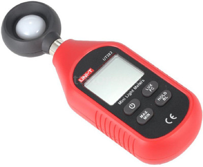 

amicikart UNI-T UT383 Mini Digital Luminometer Photometer Luxmeter Light Meter 0-199999 Lux With 3 AAA Extra Battery Digital Multimeter(2000 Counts)