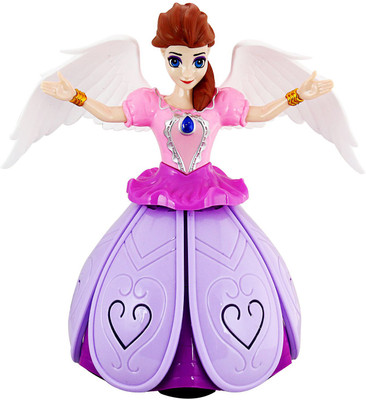 

Prefun Dancing Angel Girl With music and light(Multicolor)