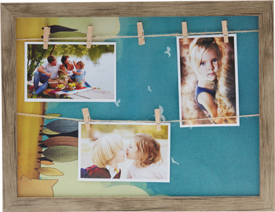 

EZ Life Acrylic Photo Frame(Brown, 4 Photos)