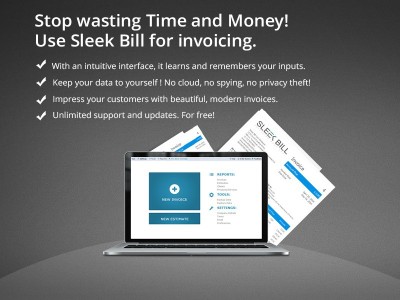 

sleek bill Offline Premium Billing Software(One Year)