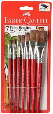

Faber-Castell Pony Round Paint Brush(Red)
