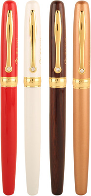 

Giftvenue Exclusive Designer Roller Ball Pen Gift Set(Pack of 4)