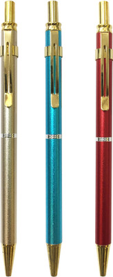 

Bag of Small Things Bag of Small Things Mechanical Clutch Pen Pencil Student Office Craft School Set of 3 Metallic Pencil(Set of 1, Multicolor)