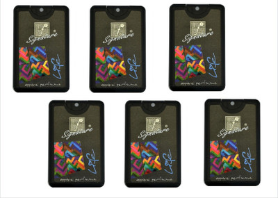 

TFZ Life Pocket Perfume 6 Pieces (Each Pcs 300 Sprays) Perfume - 120 ml(For Women)