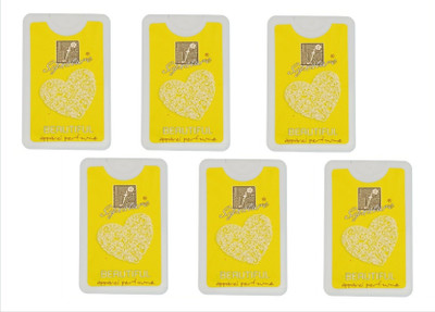 

TFZ Beautiful Pocket Perfume 6 Pieces (Each Pcs 300 Sprays) Eau de Parfum - 120 ml(For Women)