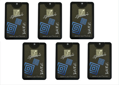 

TFZ Dare Pocket Perfume 6 Pieces (Each Pcs 300 Sprays) Eau de Parfum - 120 ml(For Men & Women)