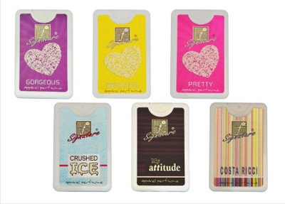 24 OFF on tfz Assorted Pocket Perfume 6 Pieces Each Pcs 300