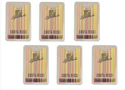 

TFZ Costa Ricci Pocket Perfume 6 Pieces (Each Pcs 300 Sprays) Perfume - 120 ml(For Women)