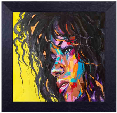 

deep thinker Canvas Art(13.5 inch X 13.5 inch, Framed)