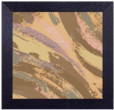 

brown and mustard Canvas Art(13.5 inch X 13.5 inch, Framed)