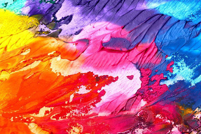 

hand brush abstract poster Fine Art Print(12 inch X 18 inch)