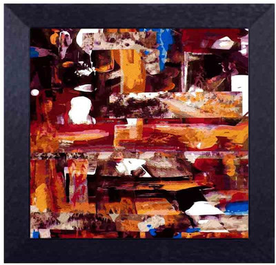 

blend of colours Canvas Art(13.5 inch X 13.5 inch, Framed)
