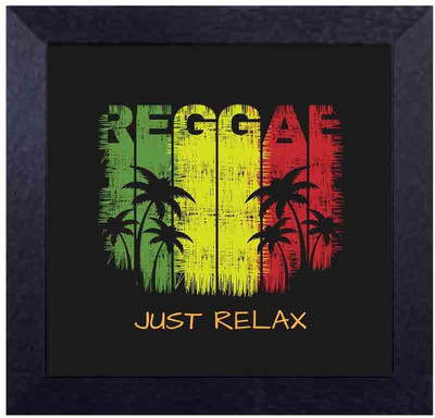 

just relax Canvas Art(13.5 inch X 13.5 inch, Framed)