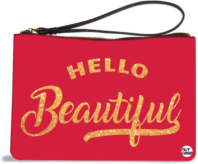 

Nutcaseshop Hello Beautiful Pouch(Multicolor)