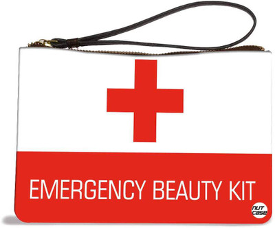 

Nutcaseshop Emergency Beauty Kit Pouch(Multicolor)