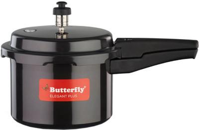 

Butterfly Elegant Plus 5 L Induction Bottom Pressure Cooker(Hard Anodized)