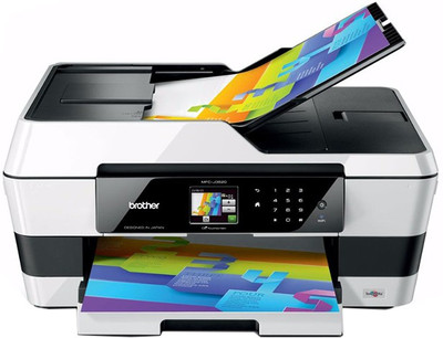 

Brother MFC-J3520 Multi-function Wireless Printer(Black and White, Ink Cartridge)