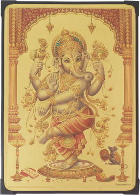 

R S Exports Lord Ganesha Photo Frame ( 30.5 cm x 22.5 cm x 1 cm ) / Wall Hangings for Home Decor and Wall Decor / pillaiyar vinayagar ganpati ganesha ganesh / God Gods and Goddess Religious Frame
