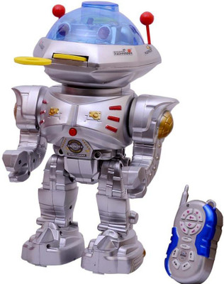 

Bonkerz Remote Controlled Wiser Robot With Disc Launcher(Multicolor)