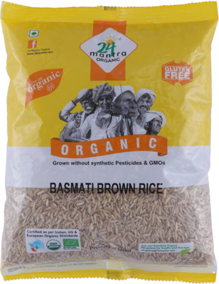 

24 Mantra Organic Brown Basmati Rice (Medium Grain)(1 kg)