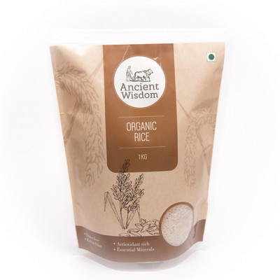 

Ancient Wisdom BASMATI WHITE Basmati Rice (Long Grain)(1 kg)