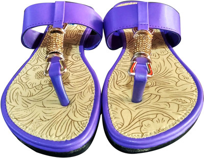 

Fashionitz Women Purple Flats