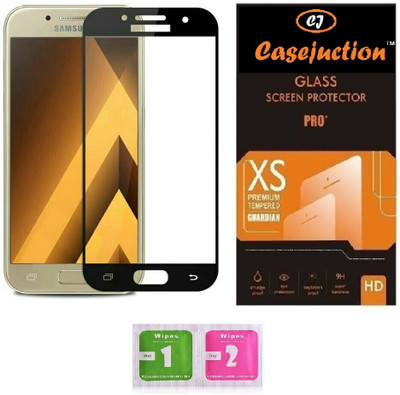 CASEJUNCTION Tempered Glass Guard for Samsung Galaxy A7-2017(Pack of 1)