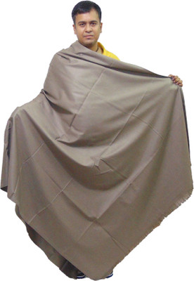 Vrinde Wool Solid Men Shawl(Beige)