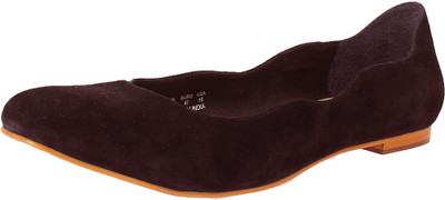 

Saint G Leather Shoes Bellies For Women(Brown