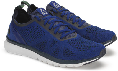 

REEBOK PRINT SMOOTH CLIP ULTK Running Shoes For Men(Blue, Cobalt/navy/flash/wht/pwt