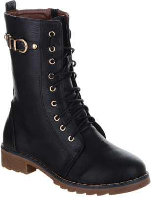

SHERRIF SHOES Boots For Women(Black