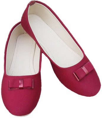 

NEXA Royal Collections Party Wear Ballerinas Maroon Bellies Bellies For Women(Red