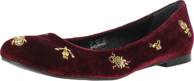 

Saint G Leather Shoes Bellies For Women(Red