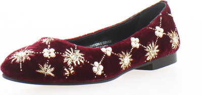 

Saint G Leather Shoes Bellies For Women(Red