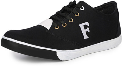 

Floxtar Mens Black Casual Shoes Casuals For Men(Black