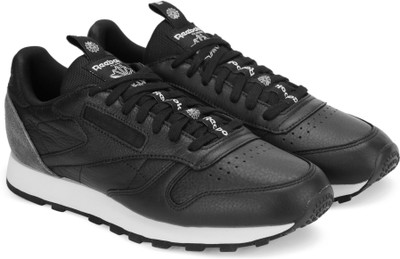 

REEBOK CL LEATHER IT Sneakers For Men(Black, Grey, Black/coal/white